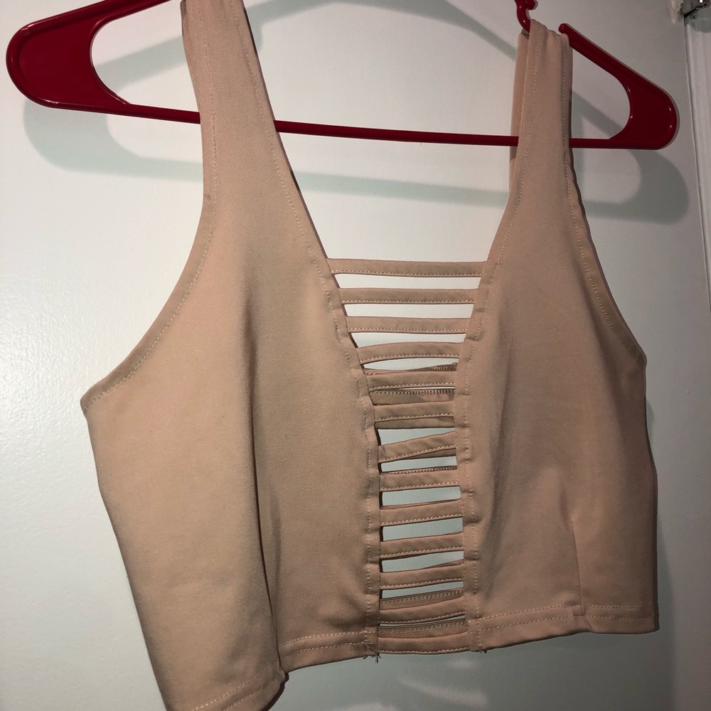 Cutout crop top